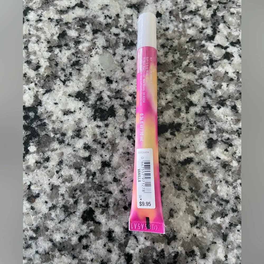 BATH & BODY WORKS VANILLA BURST LIP GLOSS
